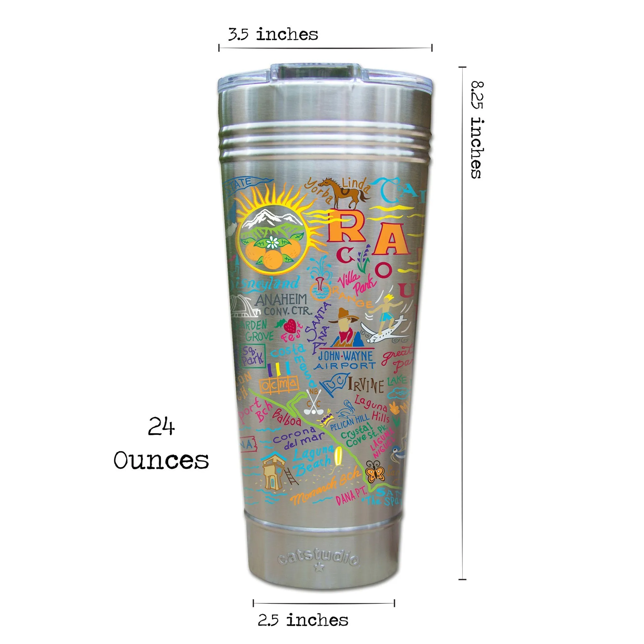 Orange County Thermal Tumbler