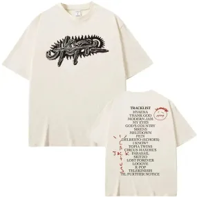 Oversized Hip Hop Men's Tshirt-Streetwear Graphic Tees