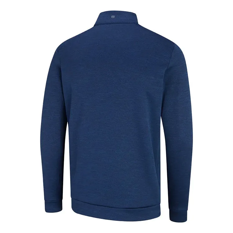 Ping Aaran Quilted Hybrid Golf Jacket - Inky Marl/Inky