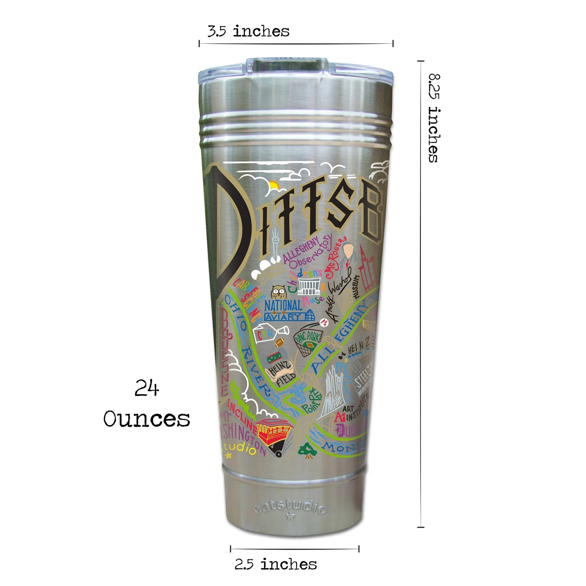 Pittsburgh Thermal Tumbler
