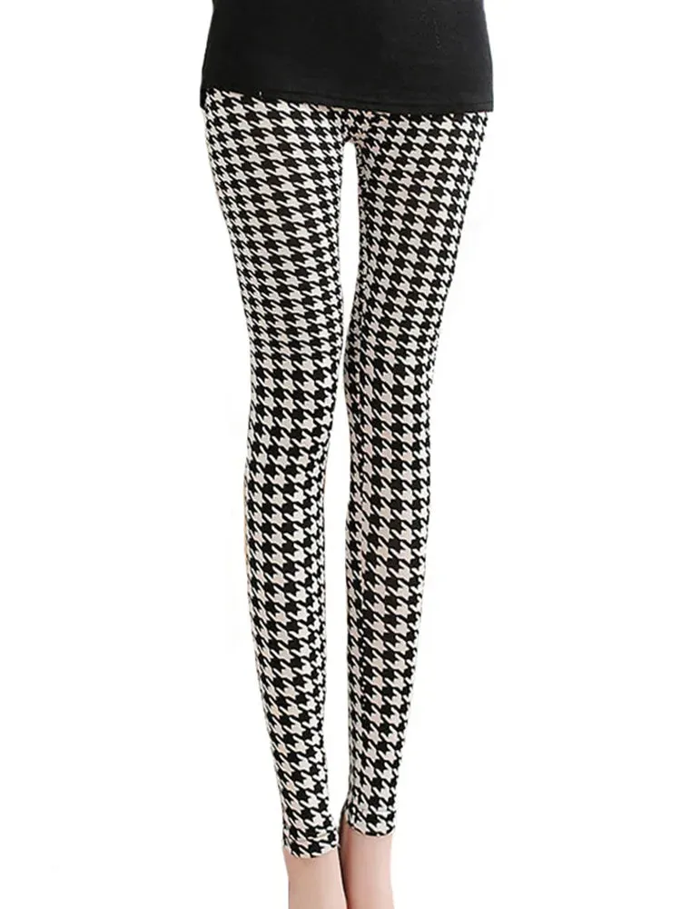 Plaid Leggings Women Pants Push Up Leggings Fashion Fitness Leggins Gym Sporting High Waist Trousers