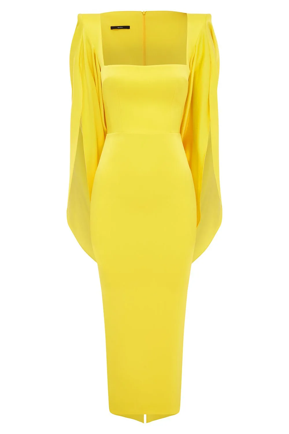 Portrait Cape Dress