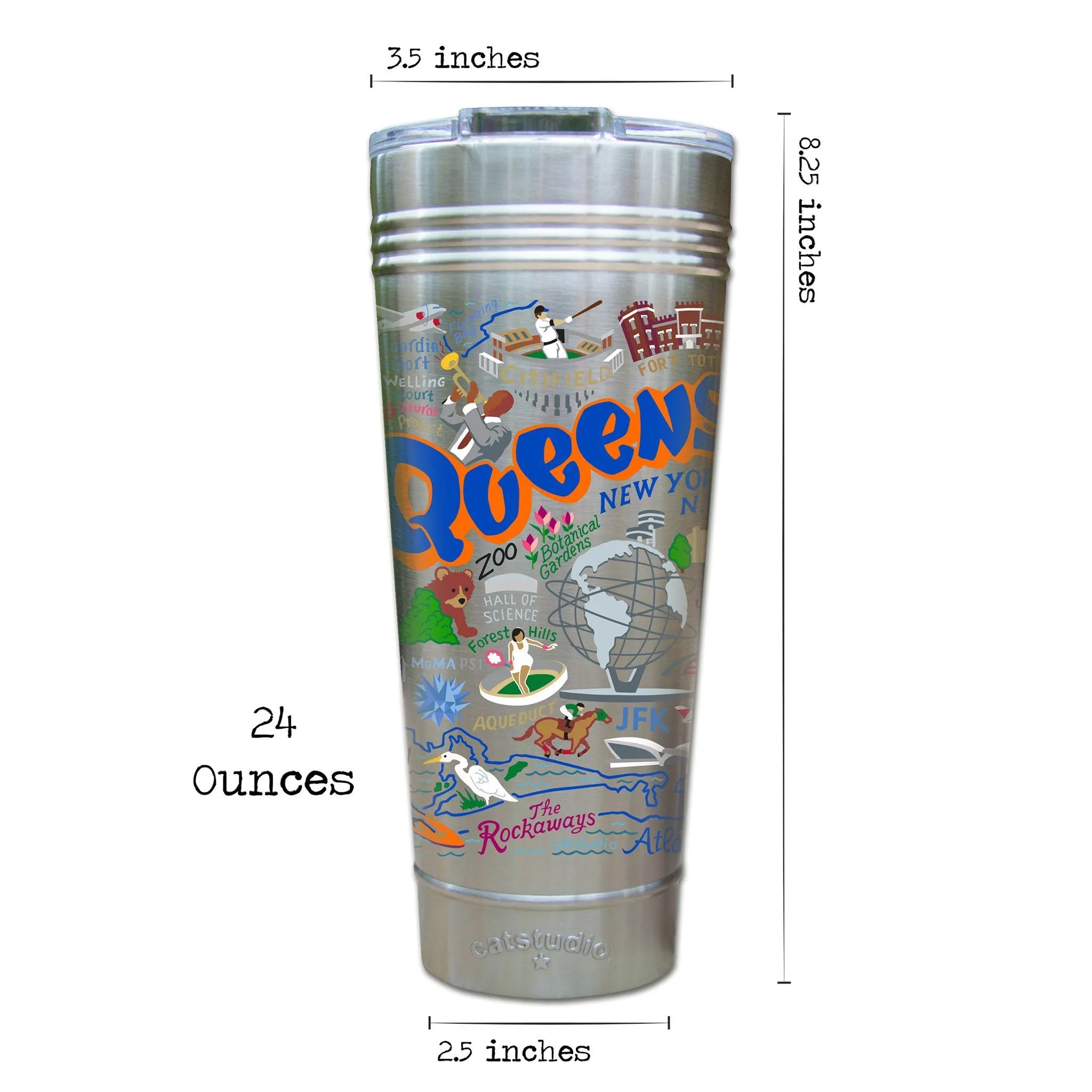 Queens Thermal Tumbler