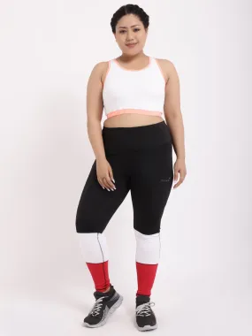 Red Black Tres Chic Leggings