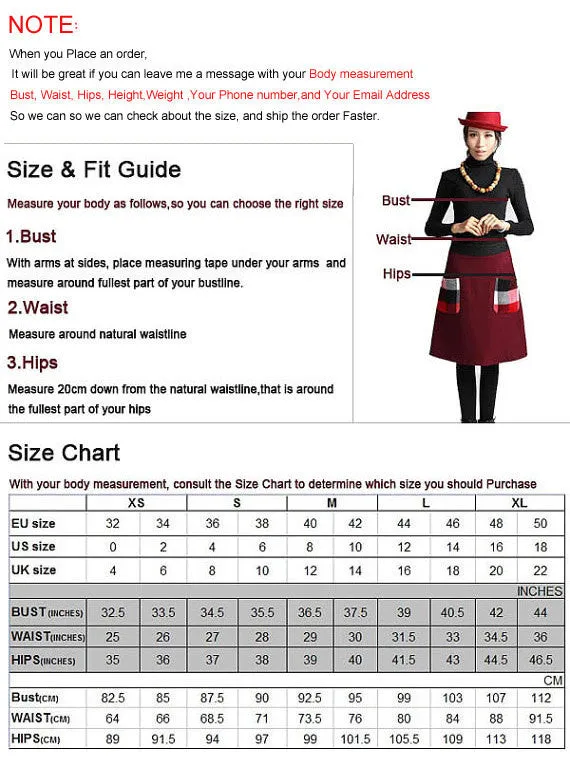 Red Wool Swing Coat - Brightly Colored Single Breasted Swing Coat with Large Collar (335)