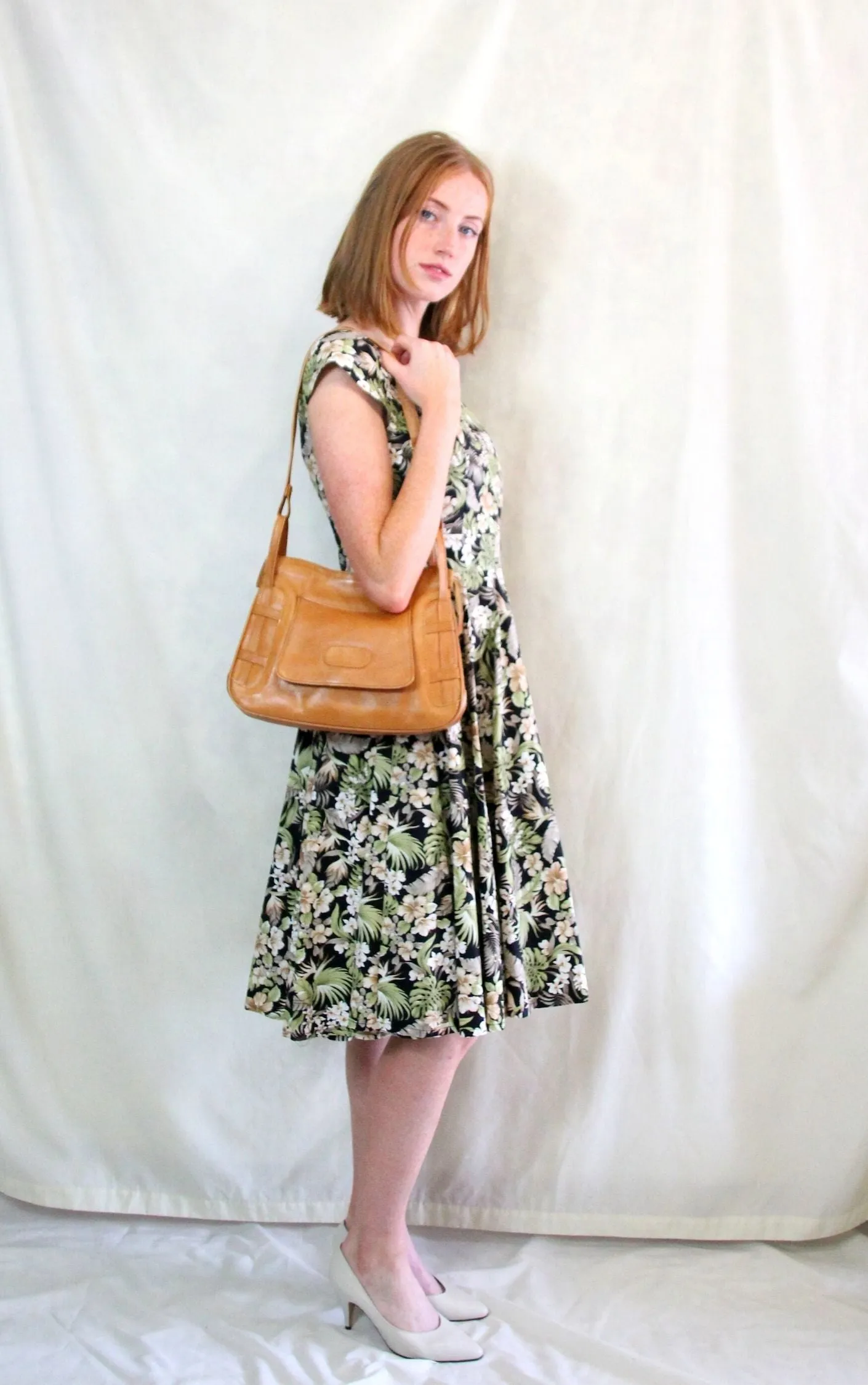 RENT Vintage Style 1950s Swing Dress