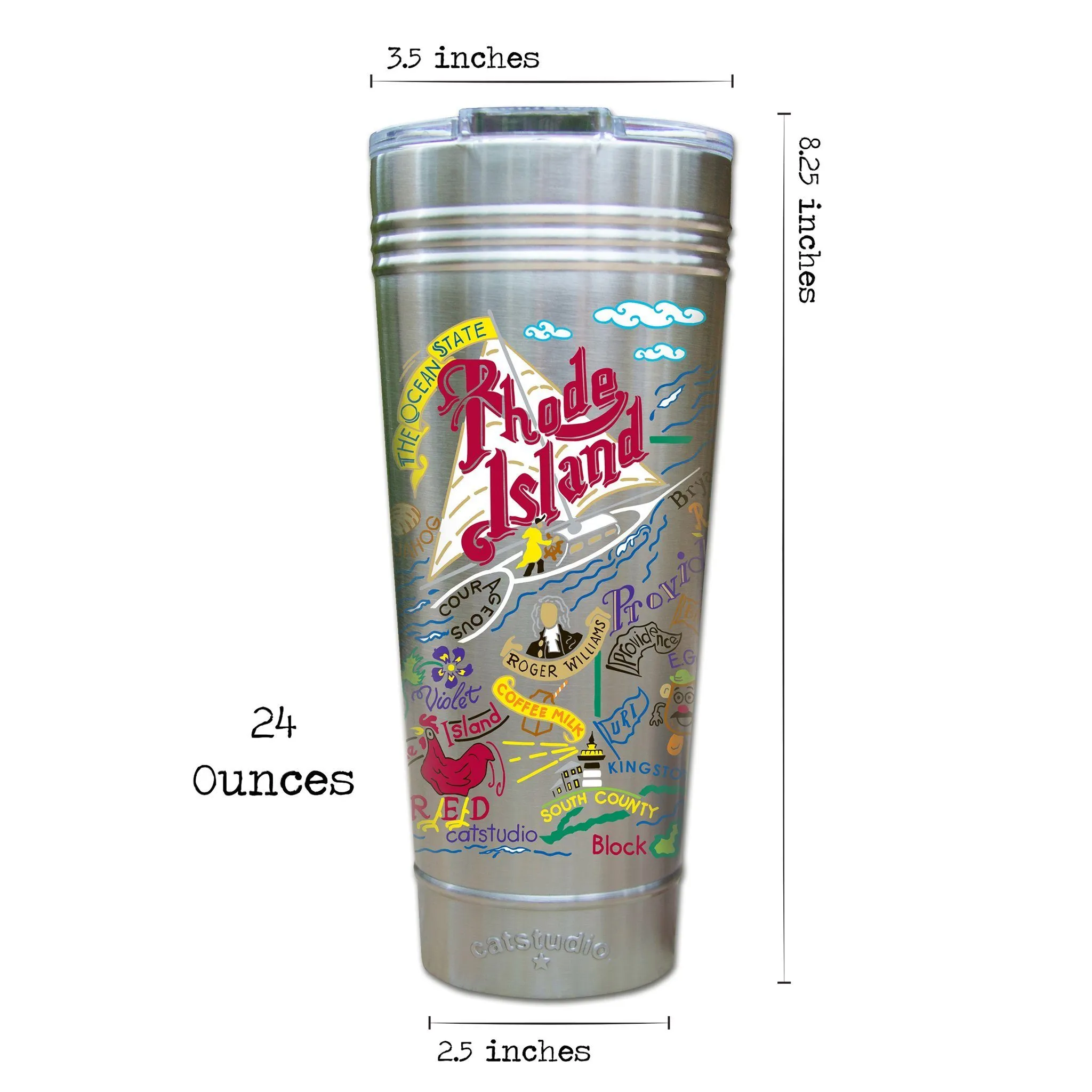 Rhode Island Thermal Tumbler