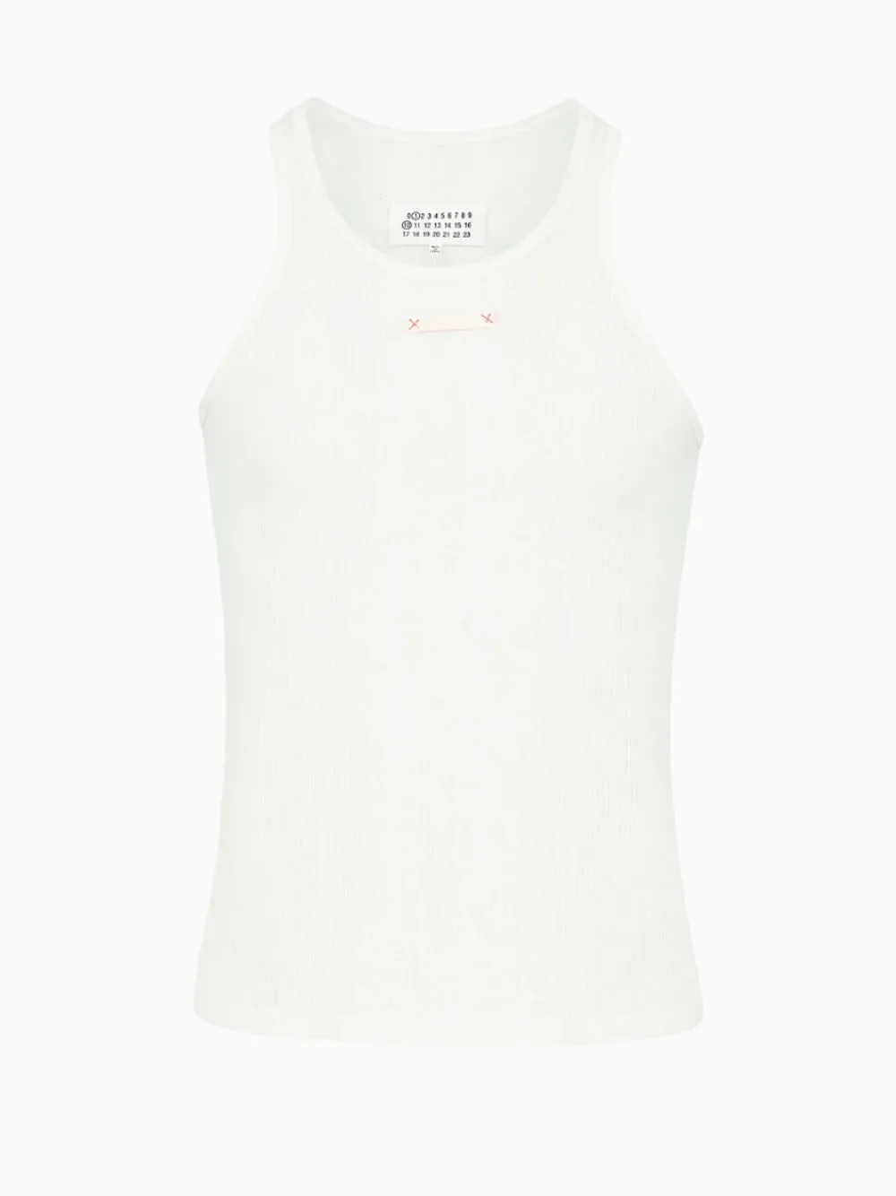 Ribbed-knit top