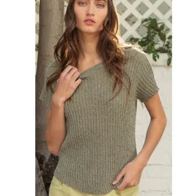 Ribbed Knit Top