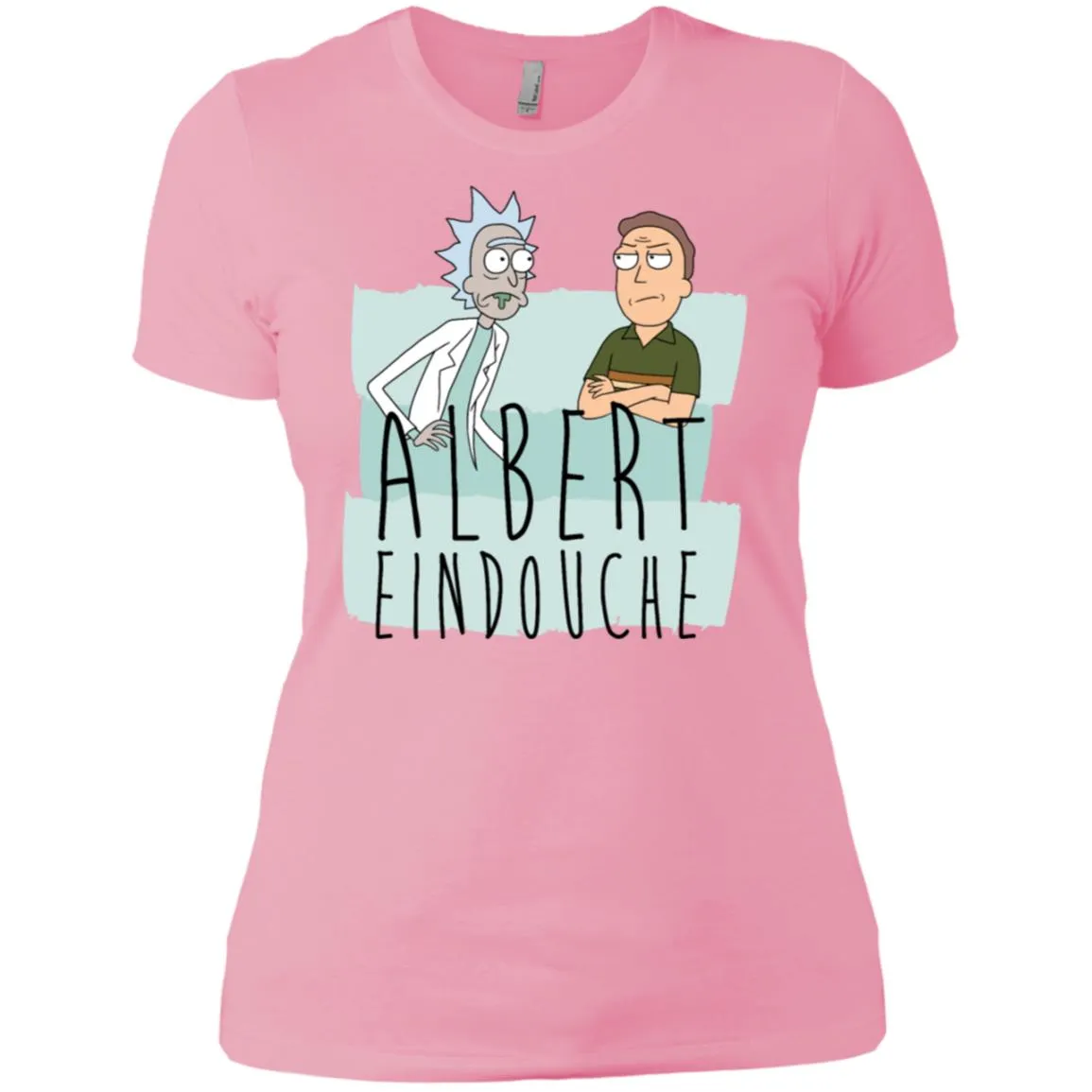 Rick And Morty Albert Eindouche Parody Women T-Shirt