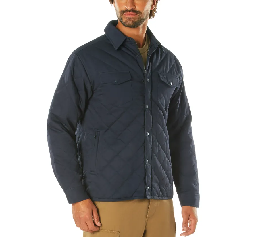 Rothco Mens Diamond Quilted Cotton Jacket