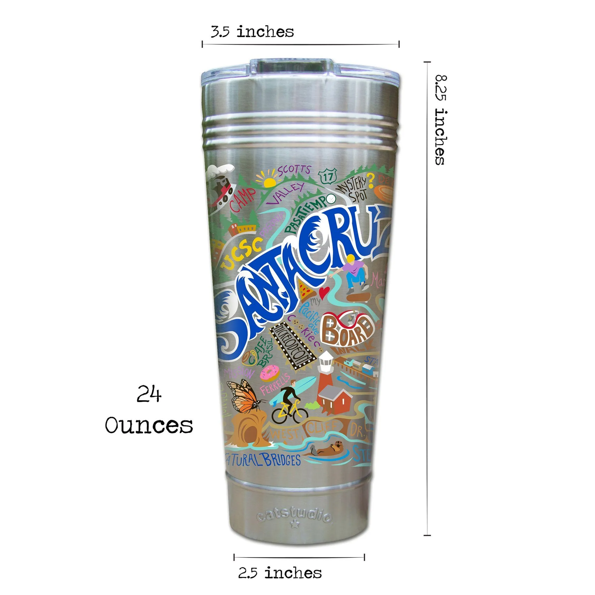 Santa Cruz Thermal Tumbler