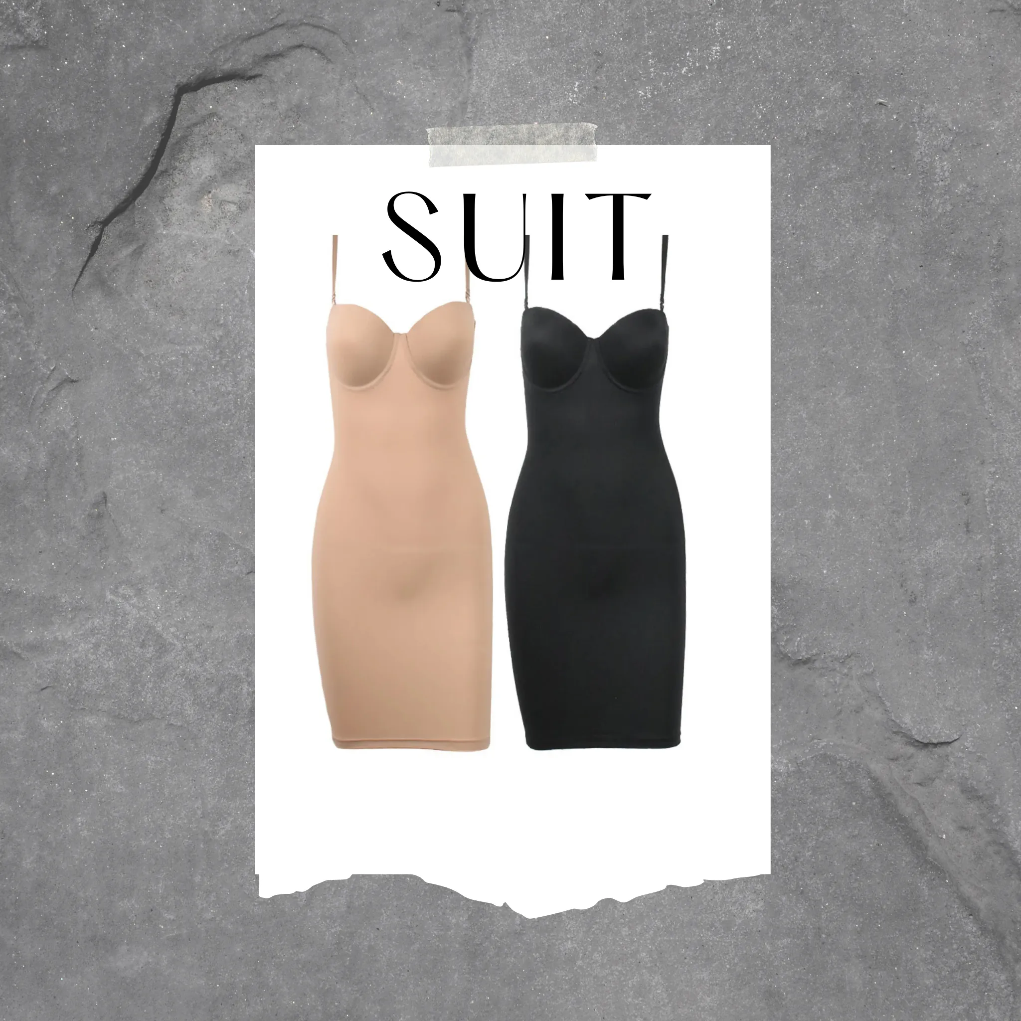 Shapewear Slip Dress