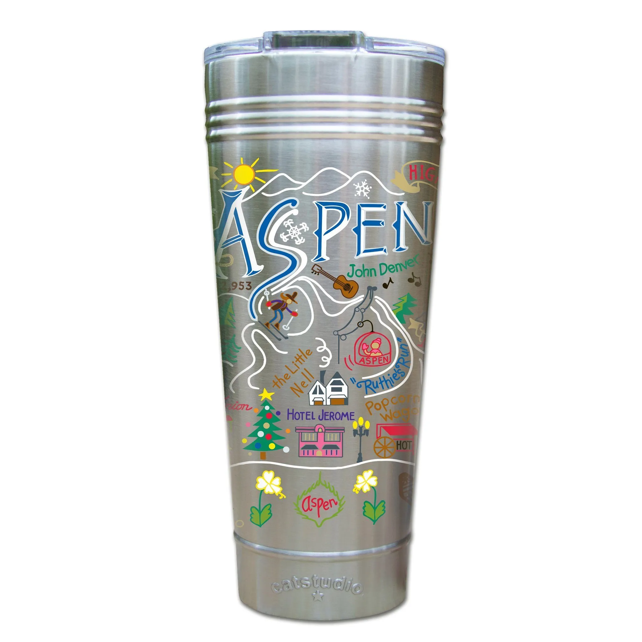 Ski Aspen Thermal Tumbler