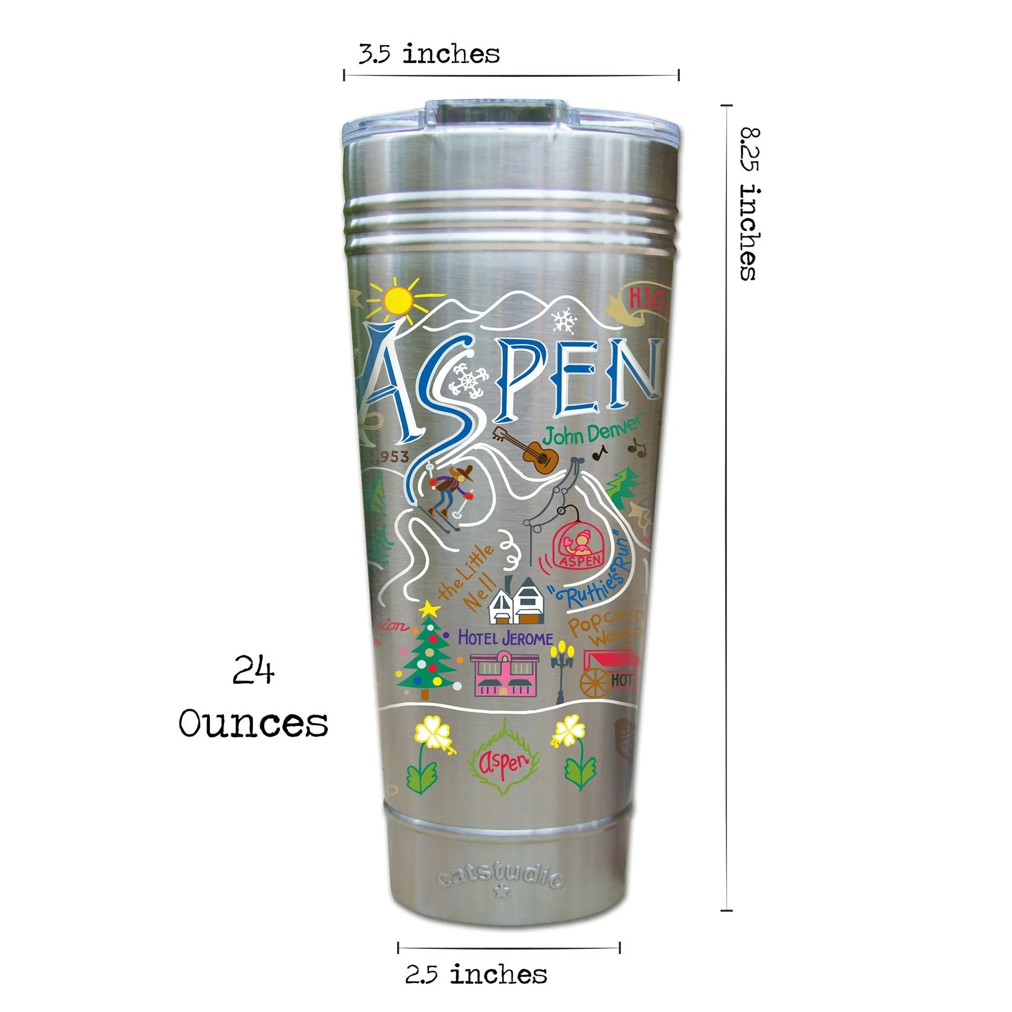 Ski Aspen Thermal Tumbler