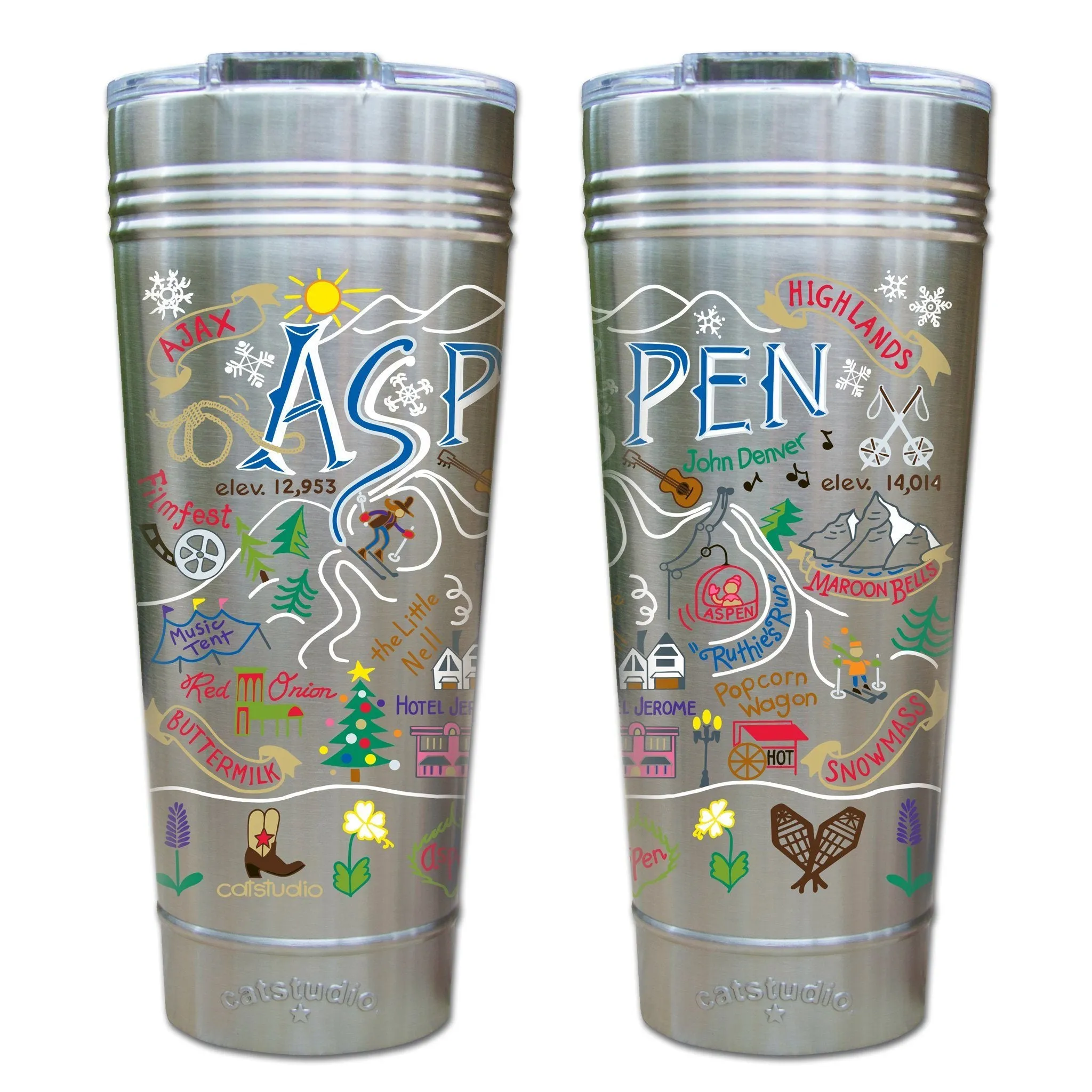 Ski Aspen Thermal Tumbler