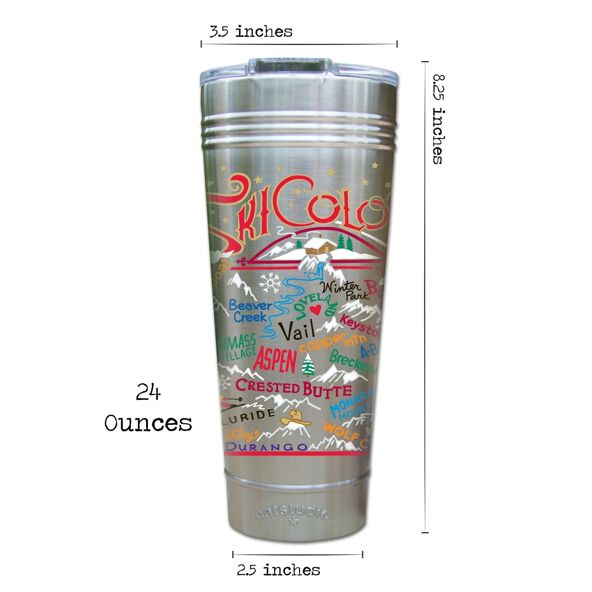 Ski Colorado Thermal Tumbler