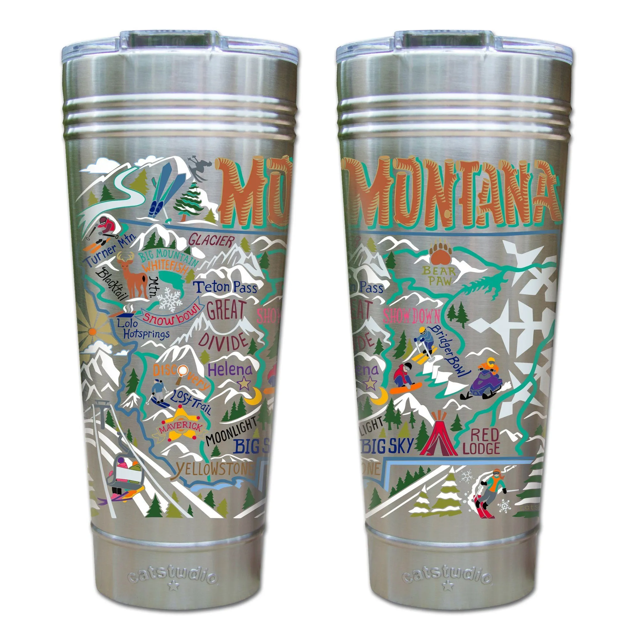 Ski Montana Thermal Tumbler