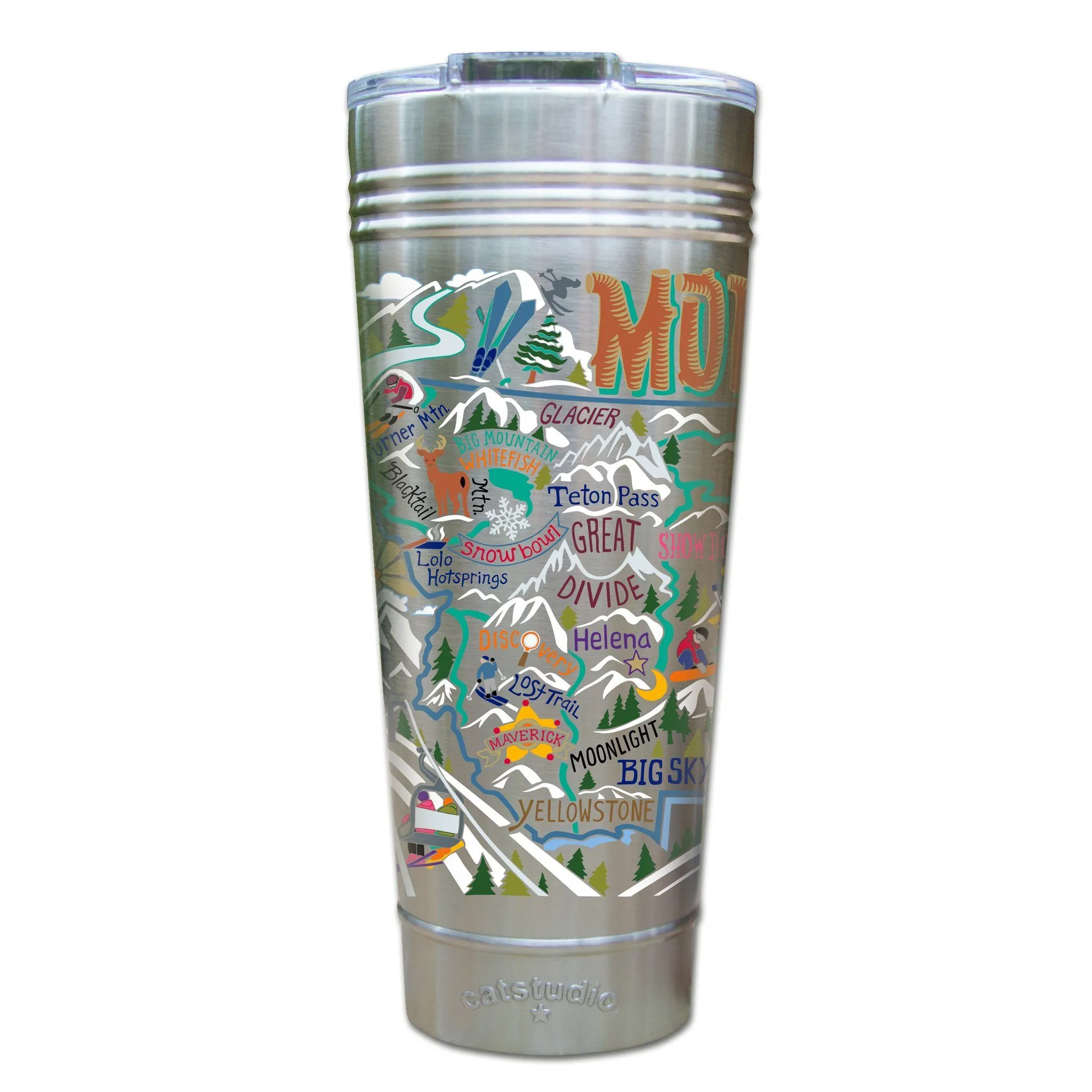 Ski Montana Thermal Tumbler