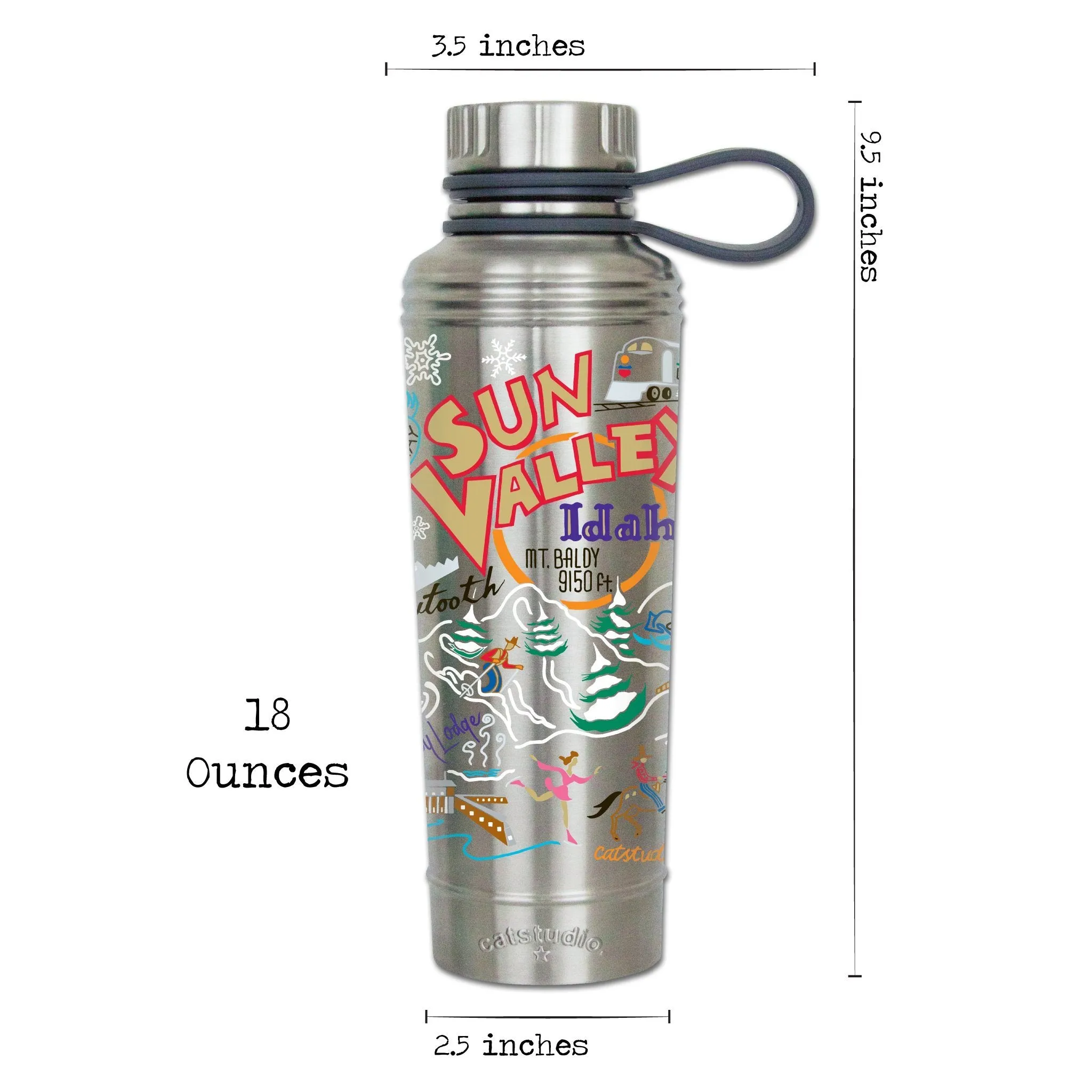 Ski Sun Valley Thermal Bottle