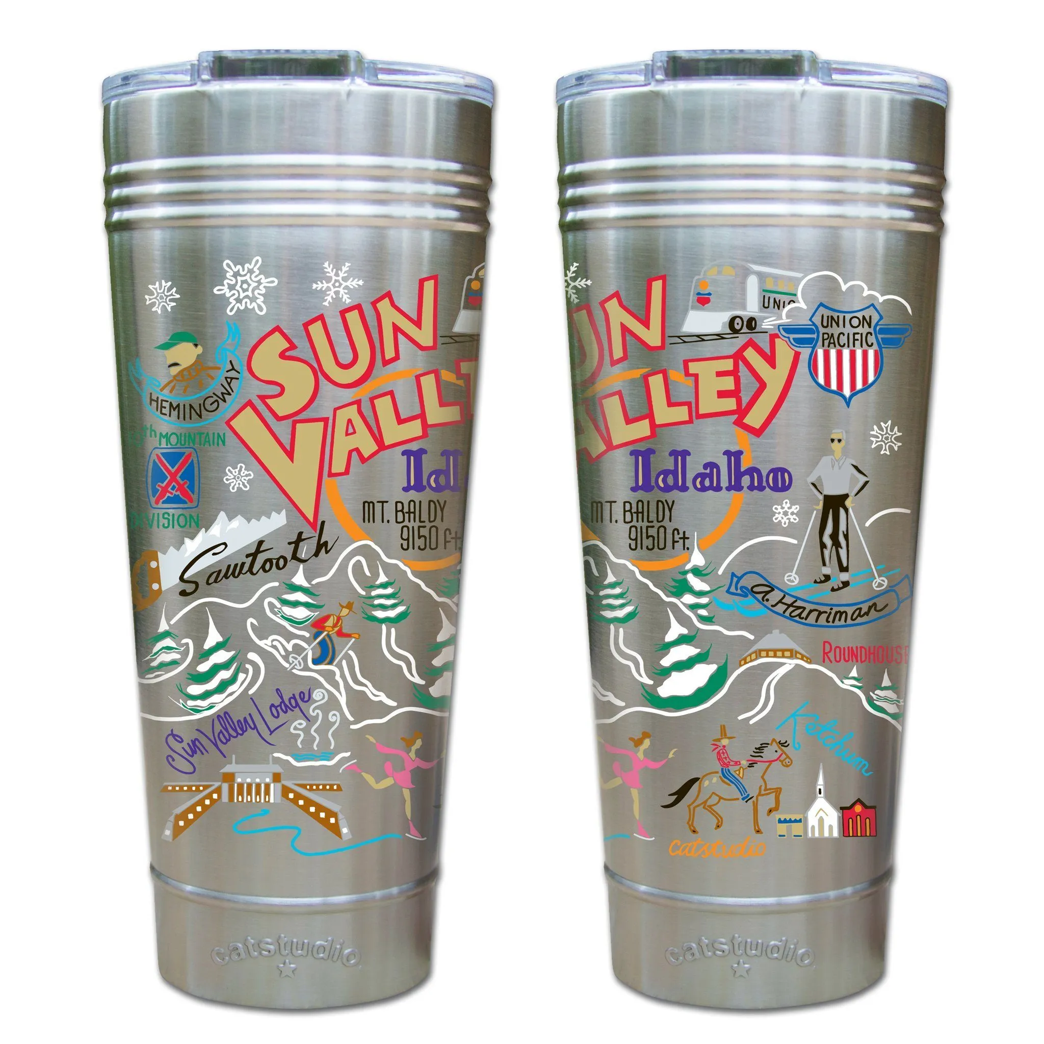 Ski Sun Valley Thermal Tumbler