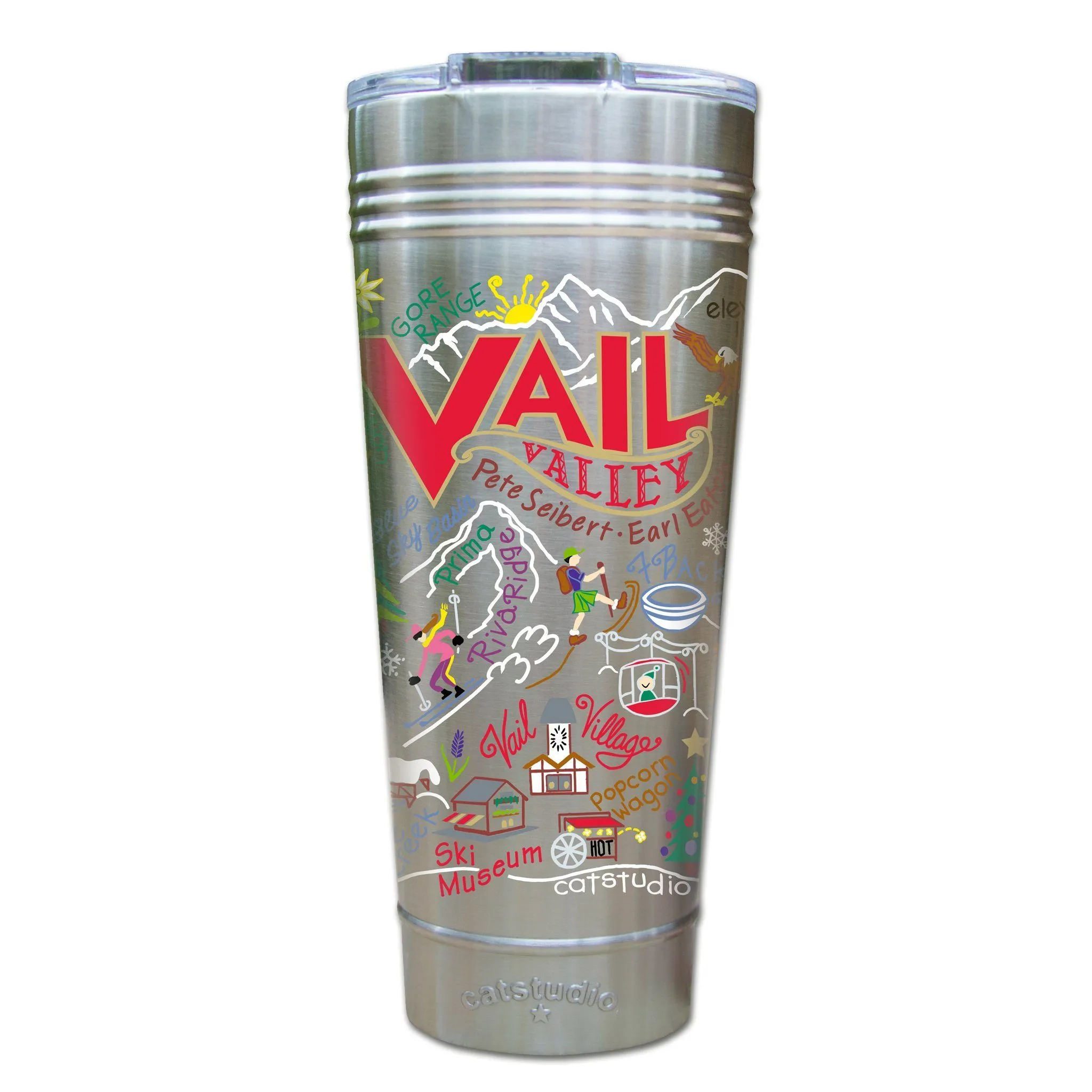 Ski Vail Thermal Tumbler