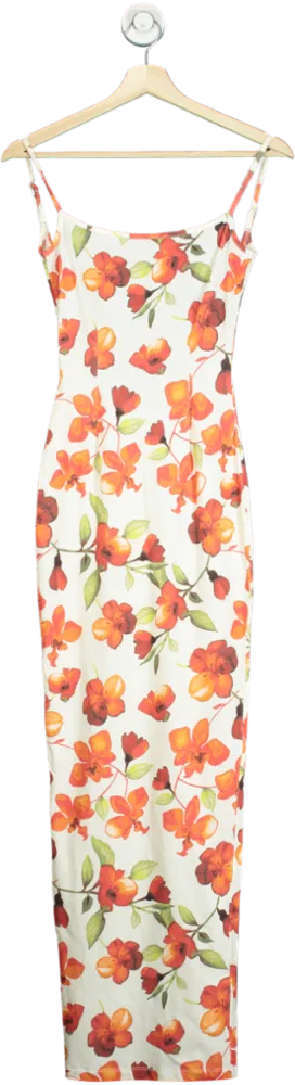 SLA The Label Multicolour Floral Slip Dress UK XXS