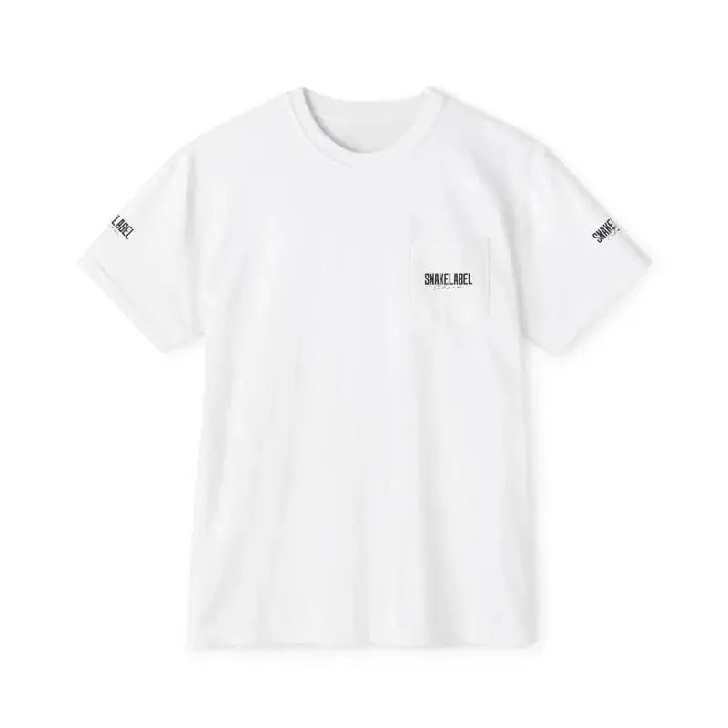 snake Unisex Garment-Dyed Pocket T-Shirt with Ring-Spun Cotton