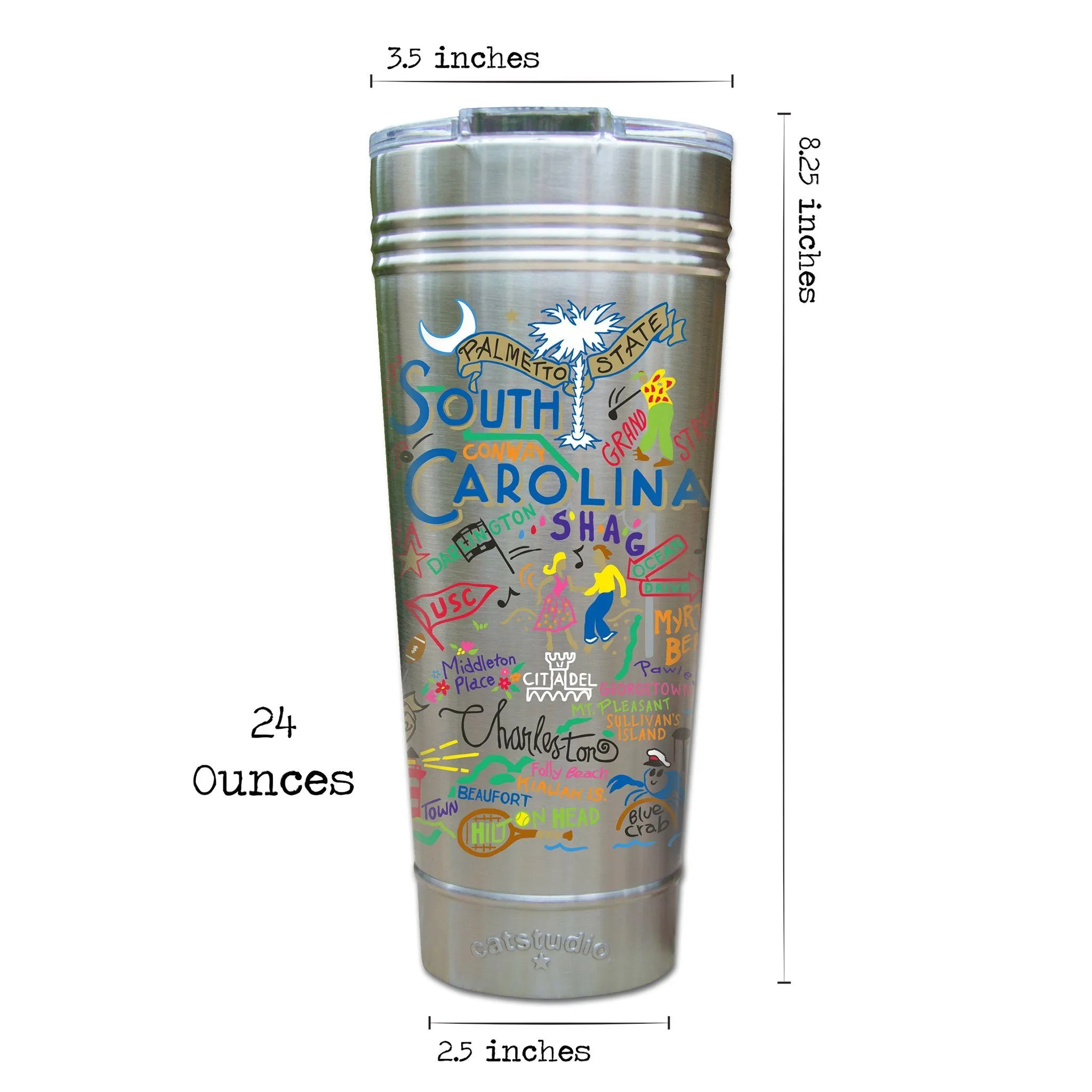 South Carolina Thermal Tumbler