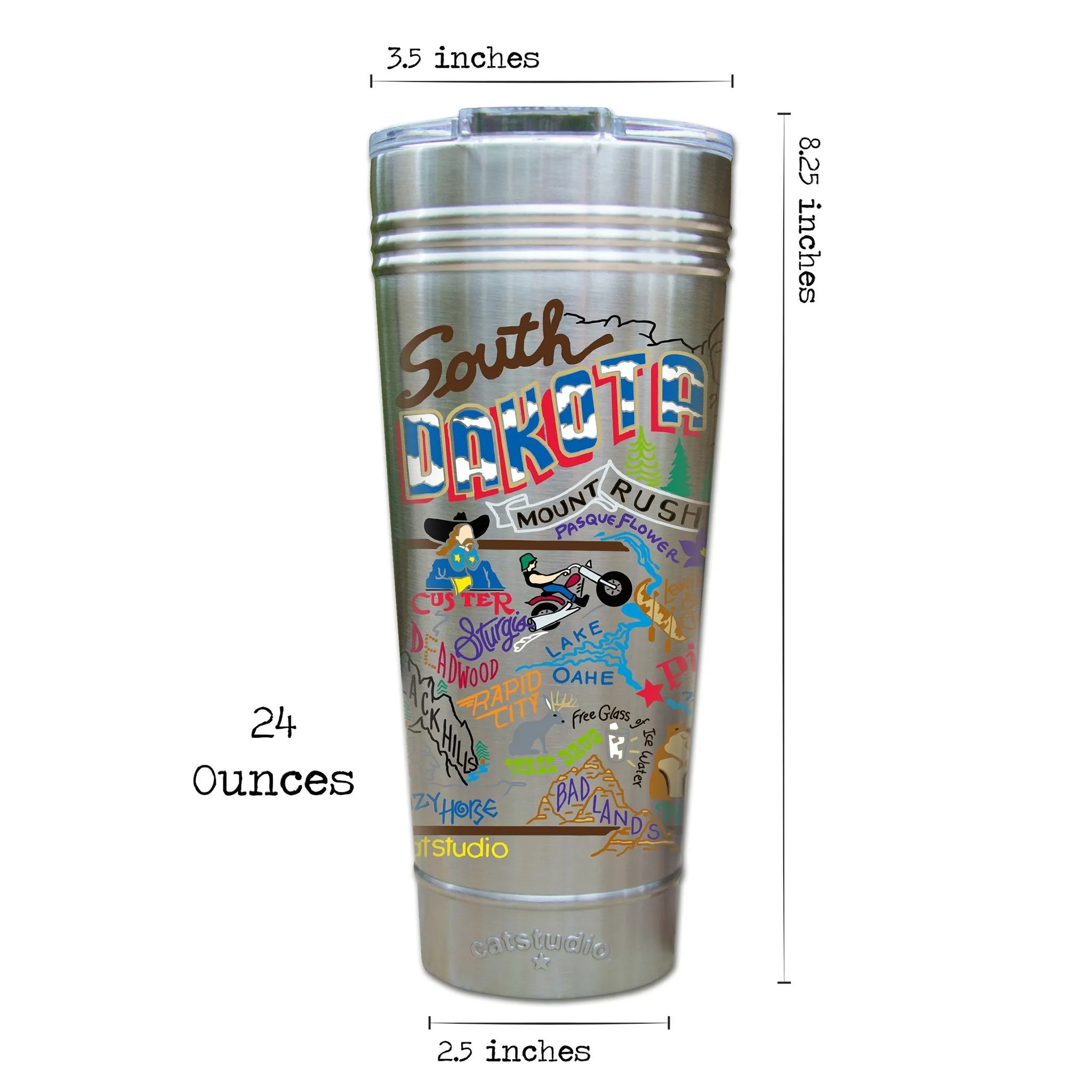 South Dakota Thermal Tumbler