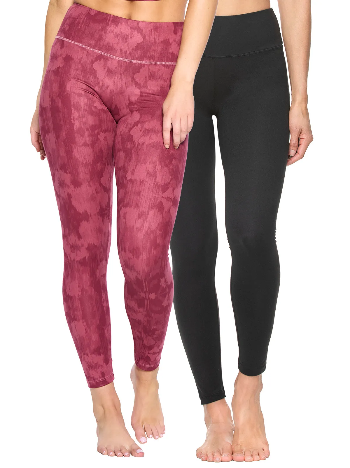 Sueded Athletic Leggings 2-Pack