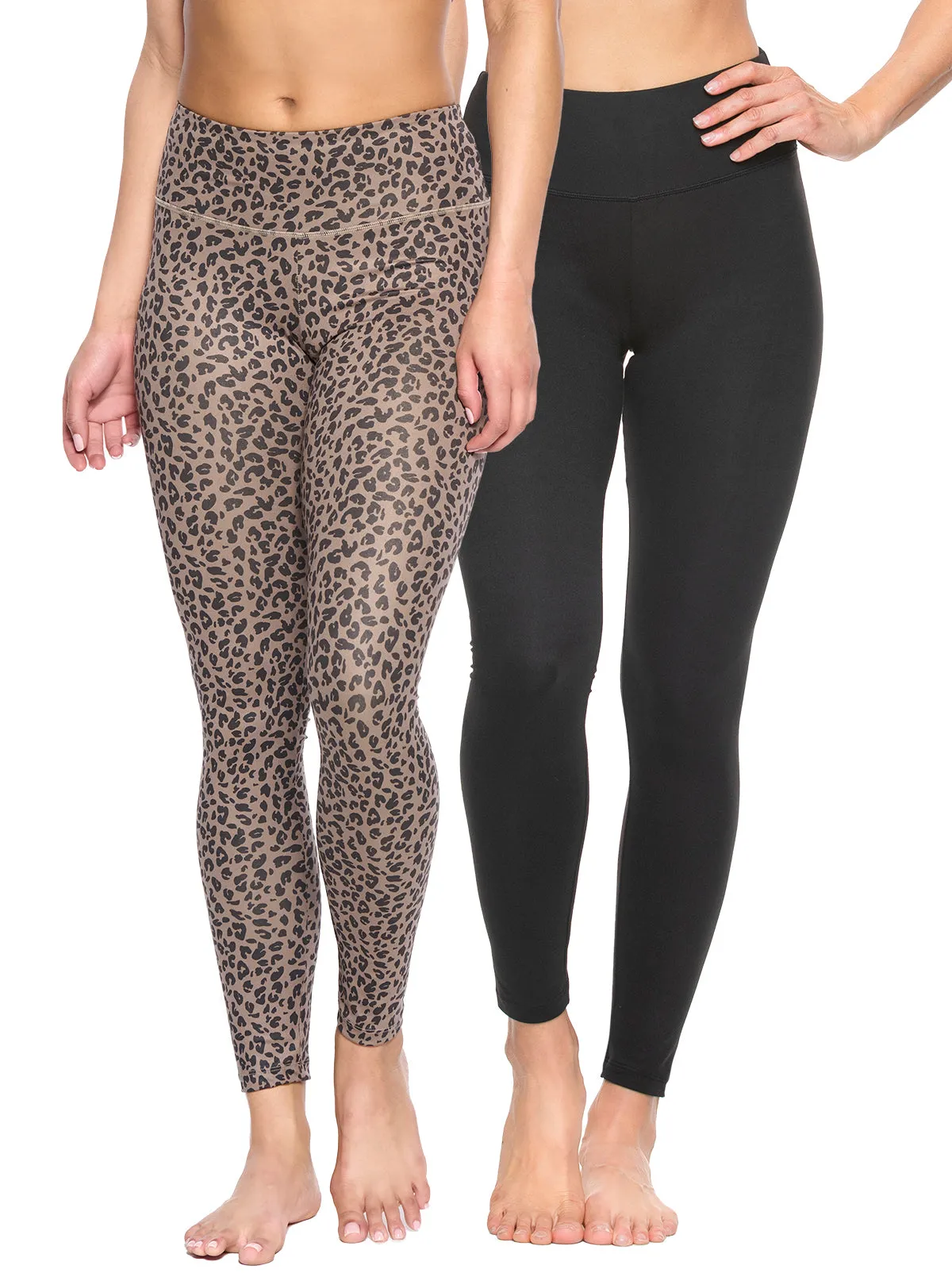 Sueded Athletic Leggings 2-Pack