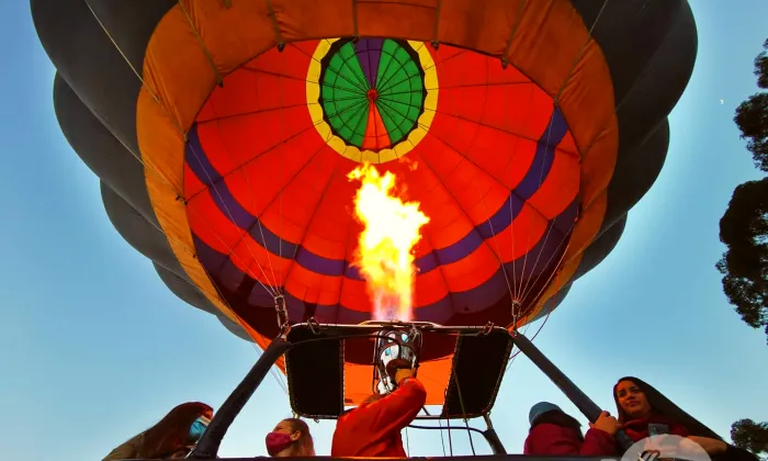 Sunrise Hot Air Balloon Experience incl Breakfast
