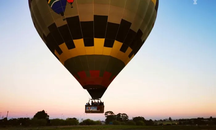 Sunrise Hot Air Balloon Experience incl Breakfast