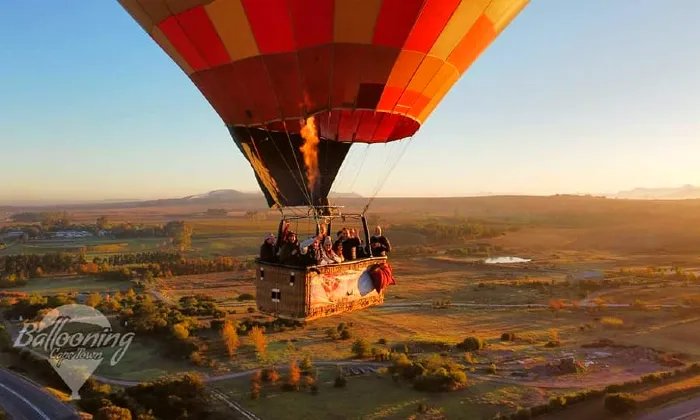 Sunrise Hot Air Balloon Experience incl Breakfast