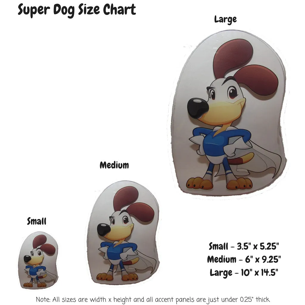 Super Dog Decoration Panel