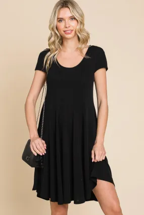 Swing Dress - Black