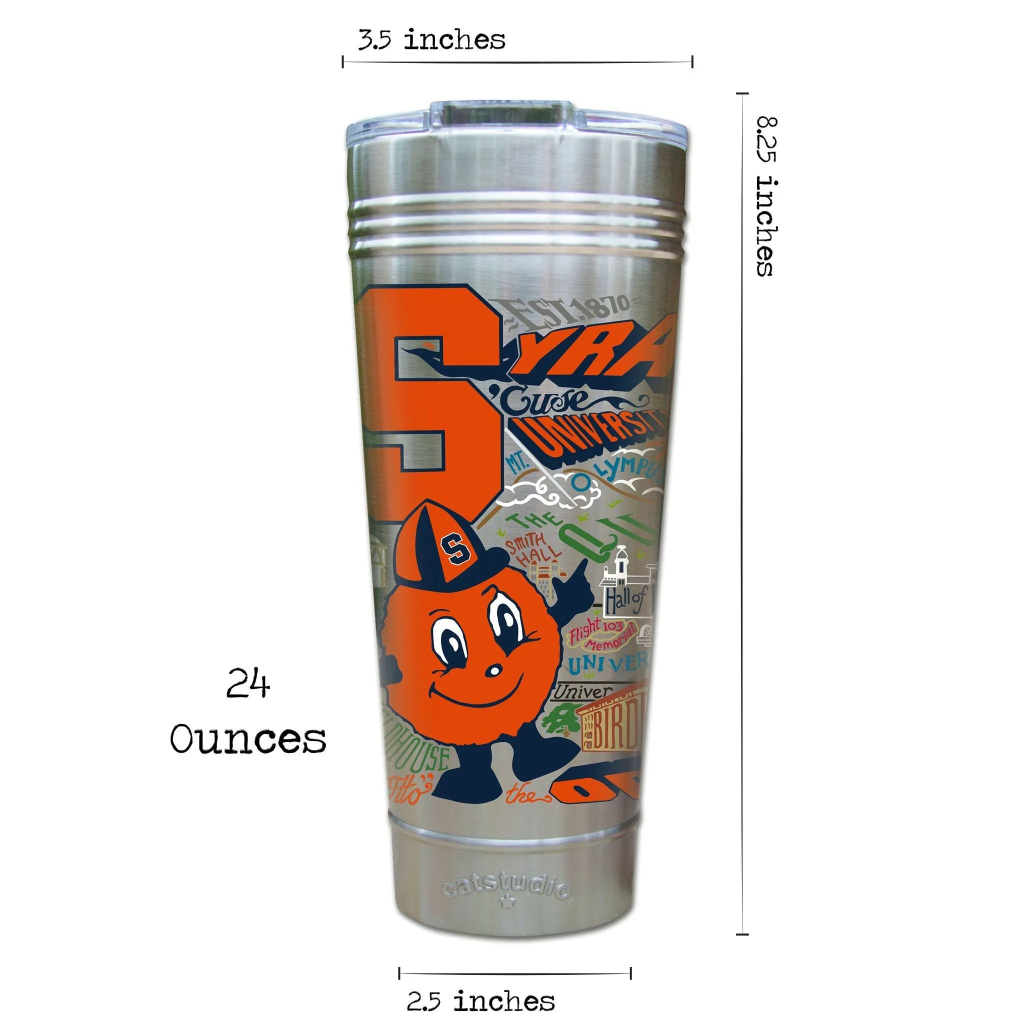 Syracuse University Collegiate Thermal Tumbler