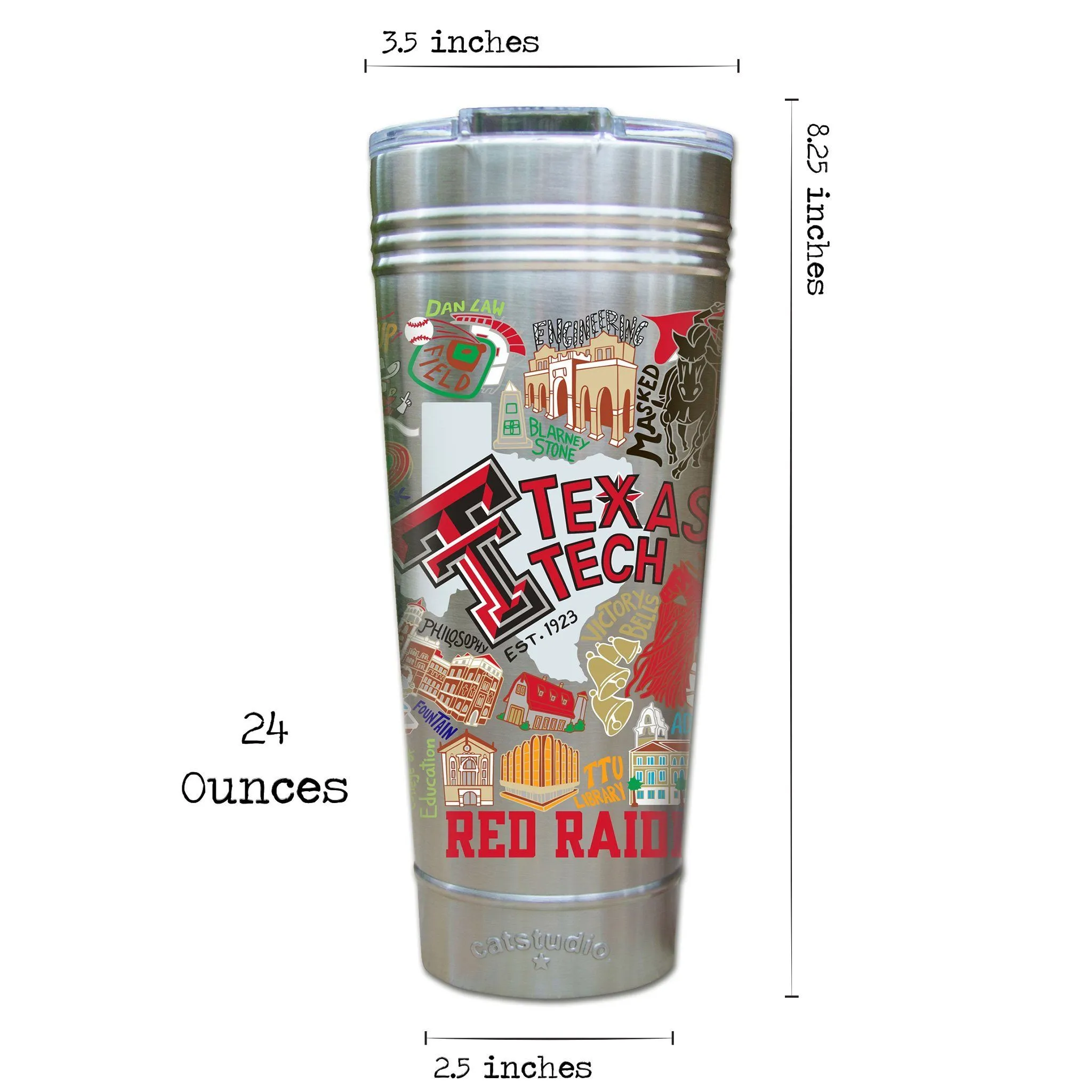 Texas Tech University Collegiate Thermal Tumbler