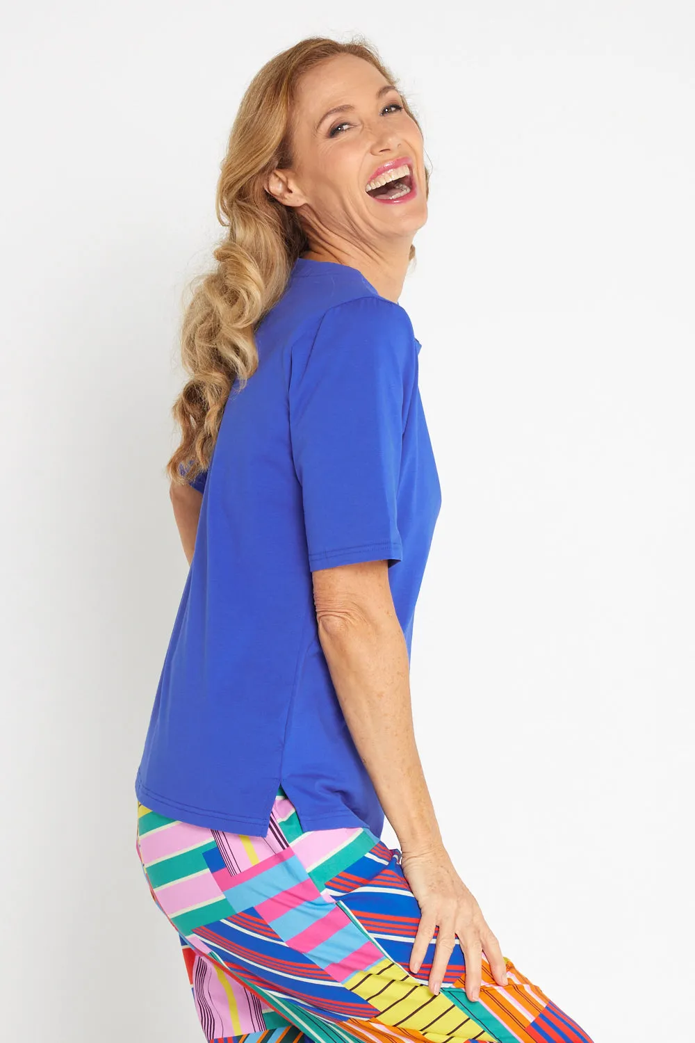 The Essential Tee - Cobalt Blue
