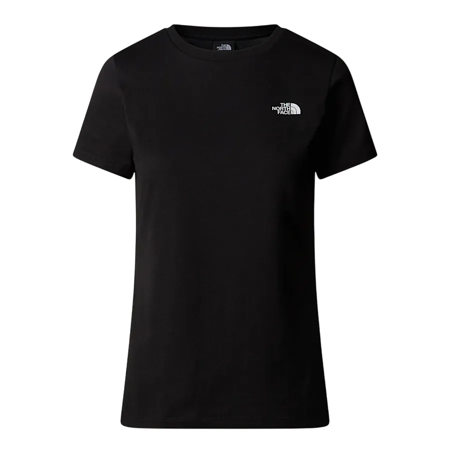 The North Face maglietta manica corta da donna Simple Dome Slim NF0A87NHJK3 nero