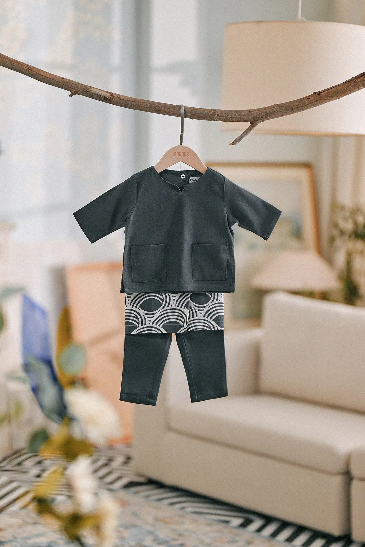The Perfect Babies Slim Fit Pants - Steel Grey
