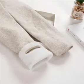 Thick Velvet Stretch Leggings