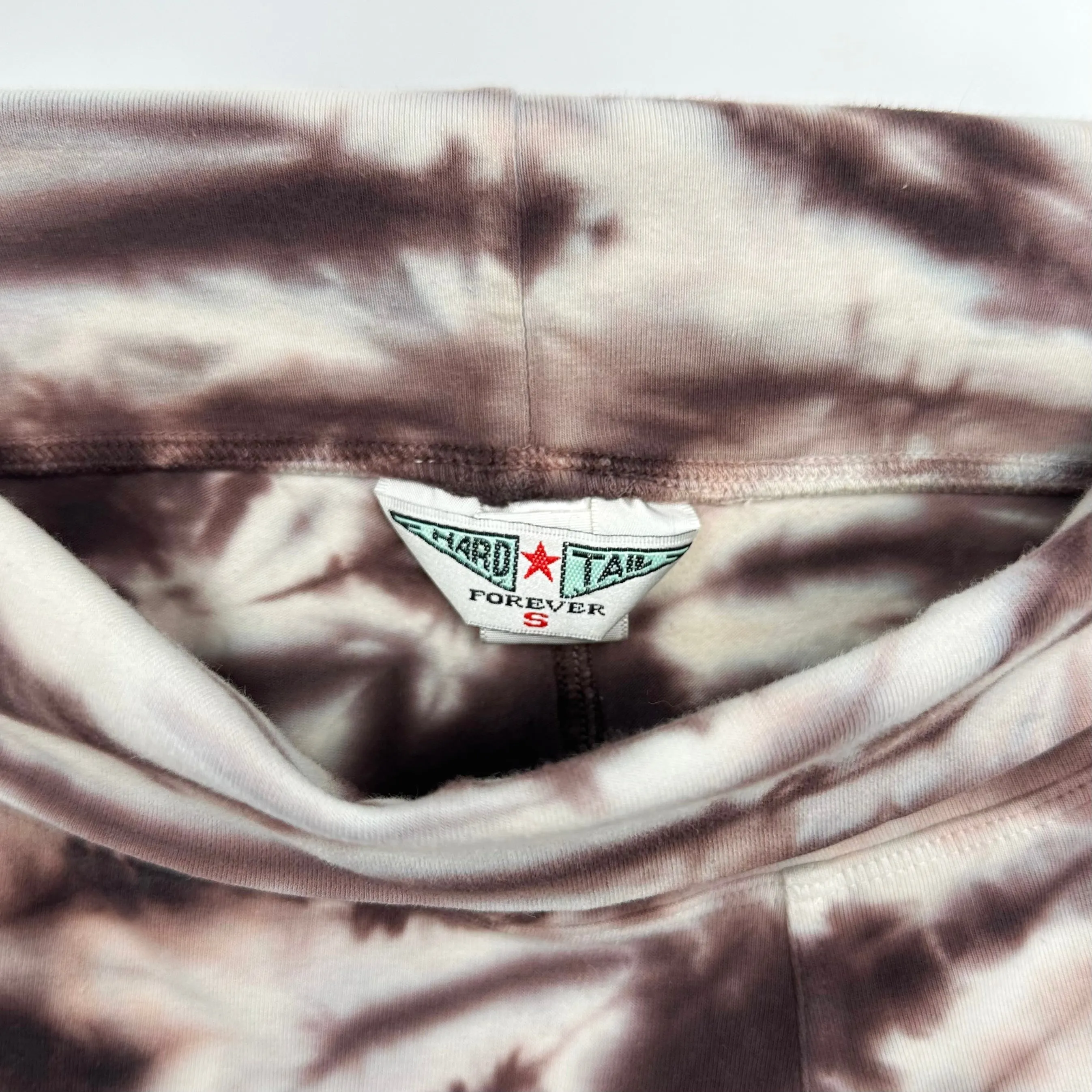 Tie Dye Foldover Flares (S/M)