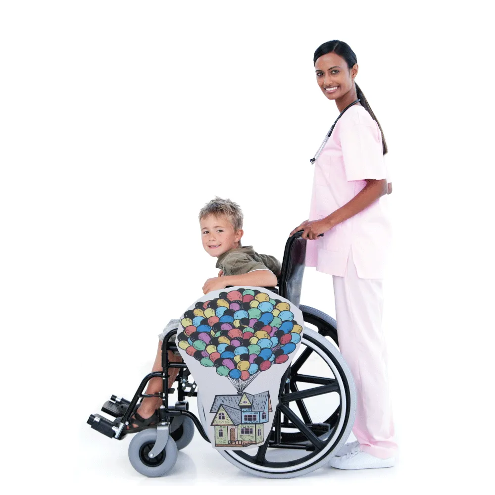 Up House Lookalike Wheelchair Costume Child's