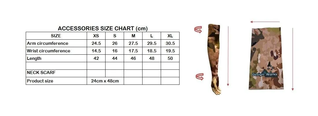 UV Protective Arm Sleeves - Camo