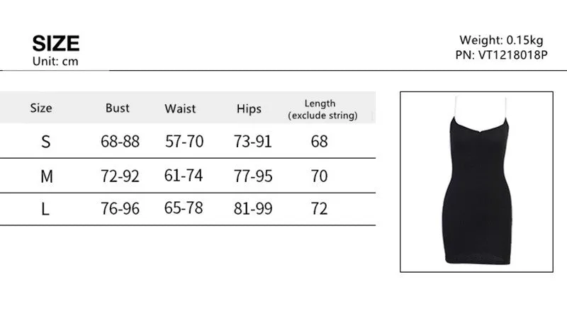 Vamos Todos Summer Sexy Slip Bodycon Dress Woman Black Contrast Slim Fitting Hot Sheath Streetwear Club Party Girls Clothes