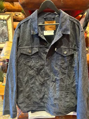 Vintage Navy Levis Cord Jacket, XXL