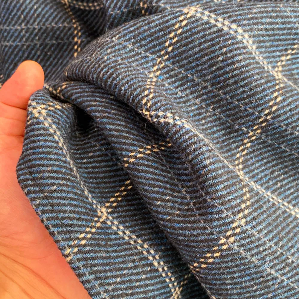 Vintage Plaid Tweed Slip Dress