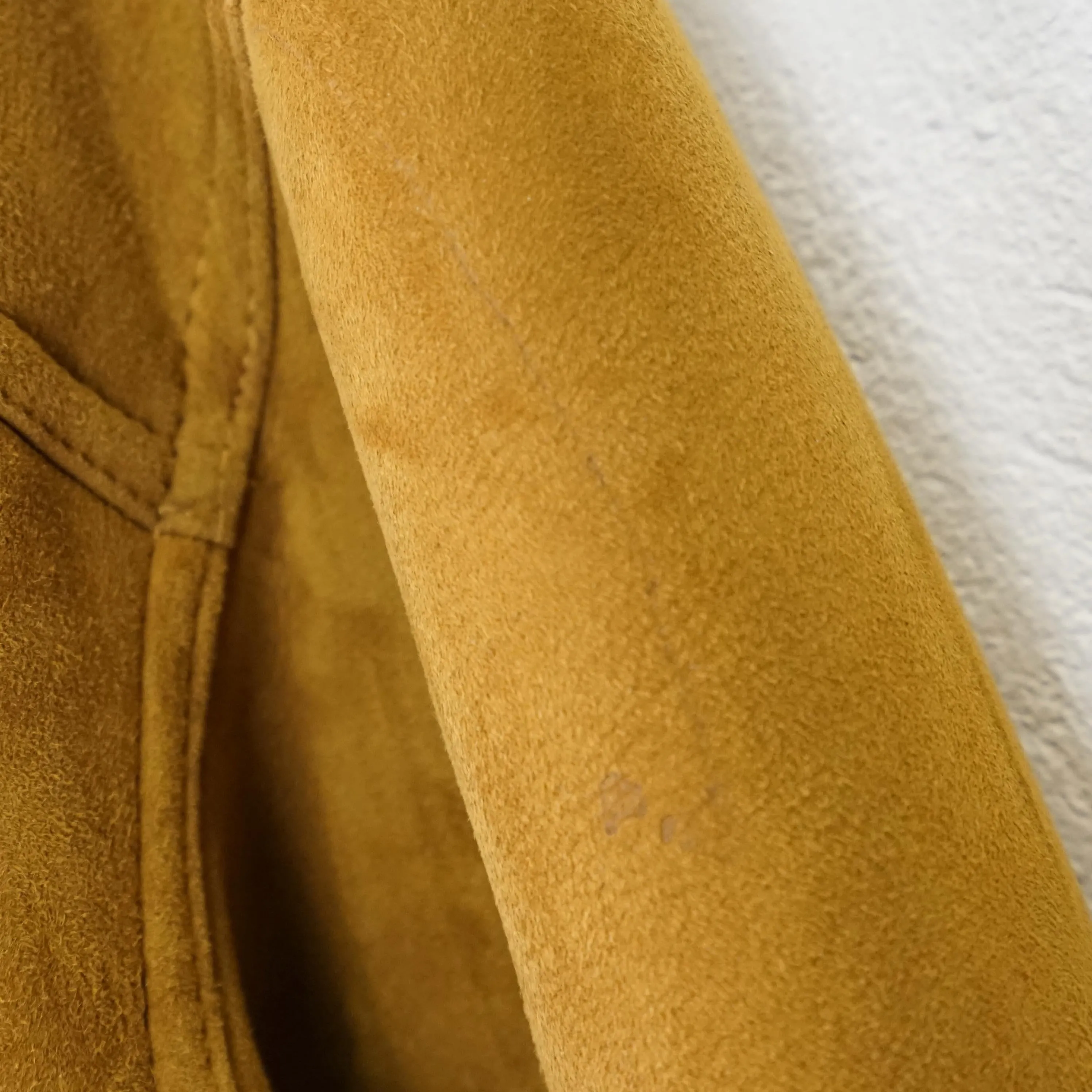 Vintage Shearling Coat men Size XL
